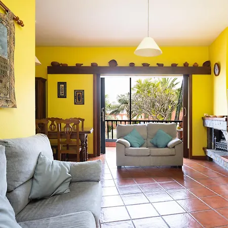 度假居 Live Garachico Daute Con Terraza Y Piscina *